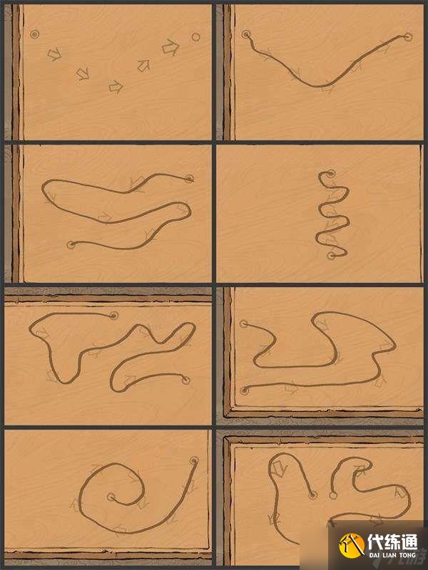 江南百景图徽州府探险休宁龙舞画图纸连线方法一览