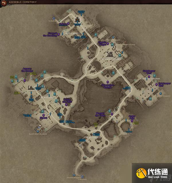 《暗黑破坏神不朽》地图精英怪位置分享