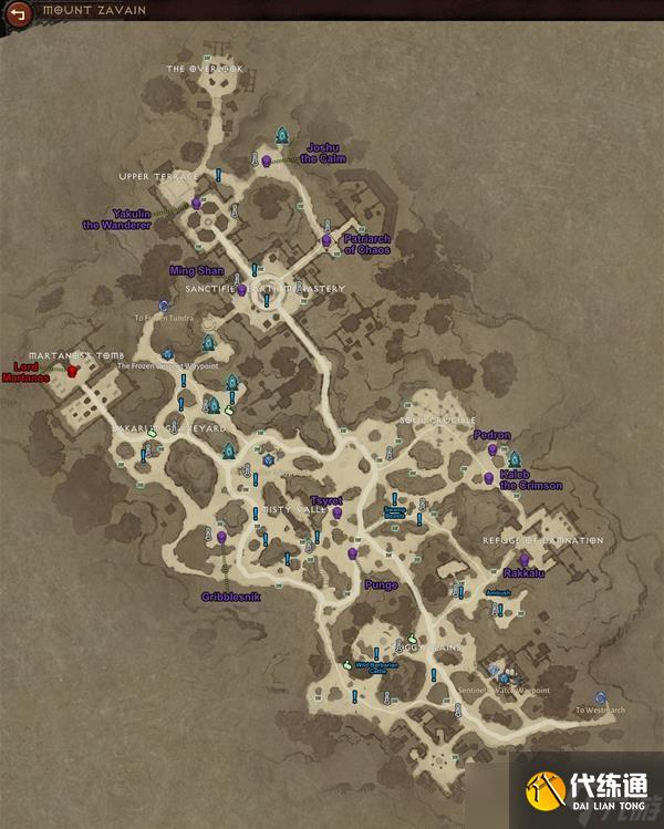 《暗黑破坏神不朽》地图精英怪位置分享