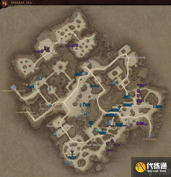 《暗黑破坏神不朽》地图精英怪位置分享