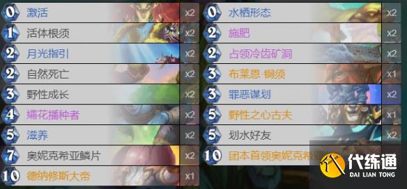 炉石传说新版本卡组推荐 新版本最强卡组排名