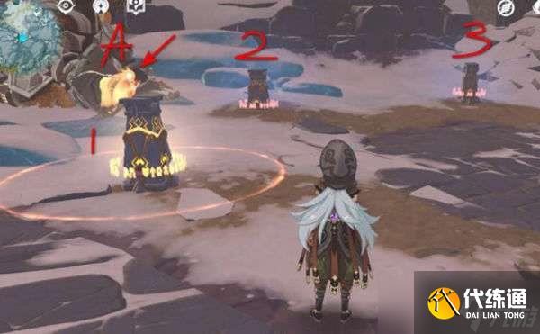 原神三个火灵开六个柱子操作方法