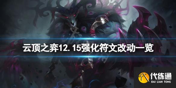 《云顶之弈》12.15强化符文有什么变化？.15强化符文改动一览[多图]图片1