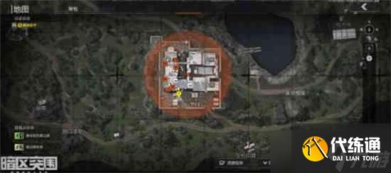 《暗区突围》酒店雪山停车场位置