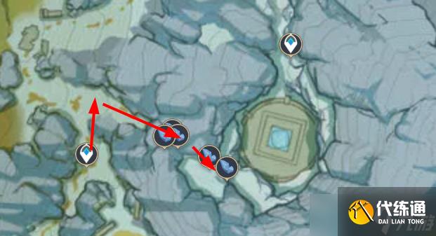 原神星银矿石位置分布图