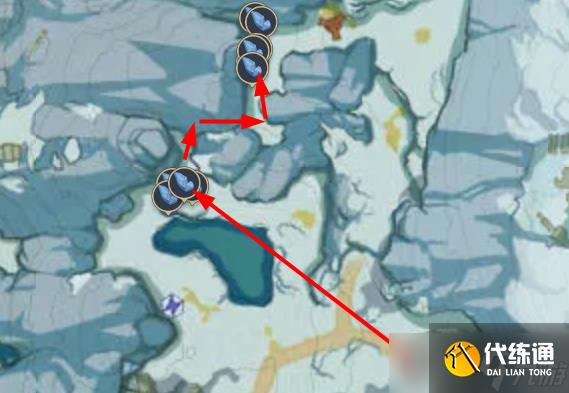 原神星银矿石位置分布图