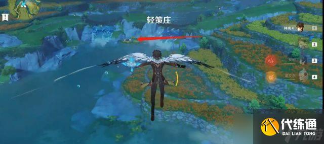 《原神》轻策庄湖边宝箱开启推荐方式