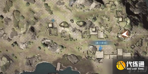 《明日之后》黑沙废墟宝箱在哪里