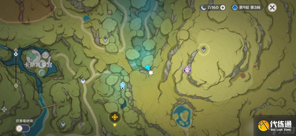 《原神》无郁稠林锚点在哪？无郁稠林右方锚点位置介绍