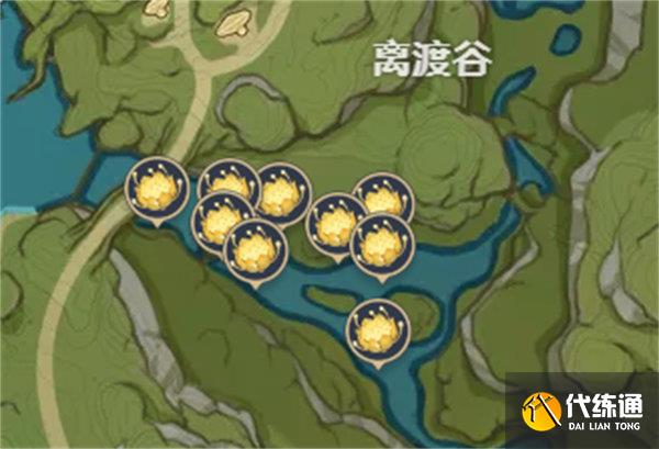 原神月莲分布位置一览 原神月莲分布位置一览