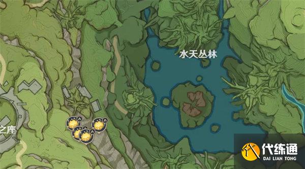 原神月莲分布位置一览 原神月莲分布位置一览