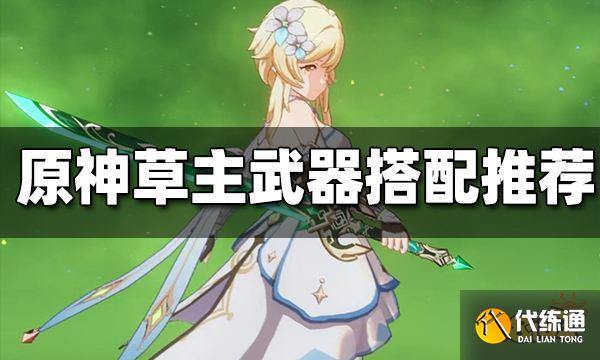 原神草主武器搭配推荐 草主用什么武器好