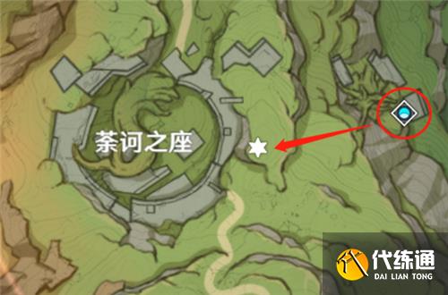 原神须弥地灵龛分布图