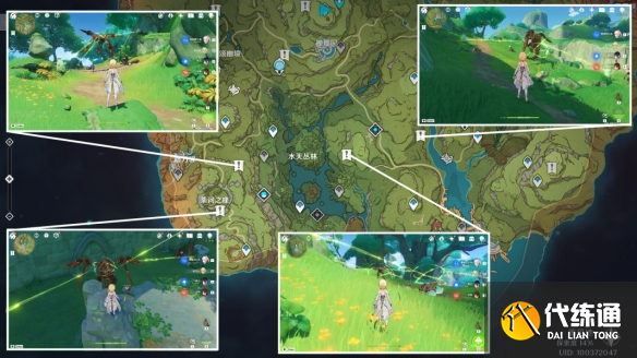 原神石锁机关怎么找-石锁分机关位置图文介绍