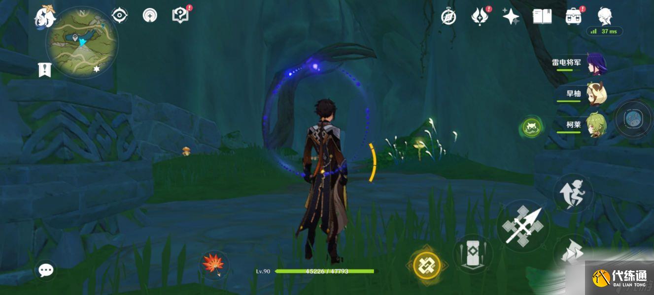 《原神》童梦的切片下面的水池解密攻略