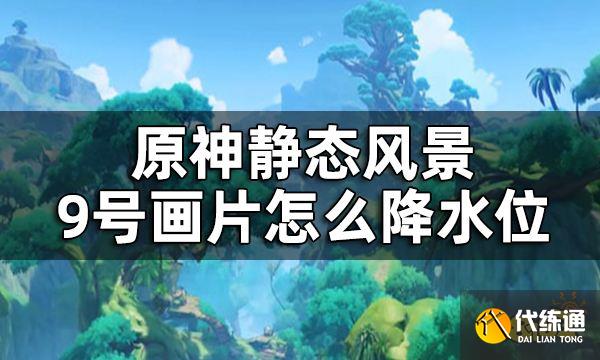 原神静态风景9号画片获取方法攻略 静态风景9号画片怎么降水位