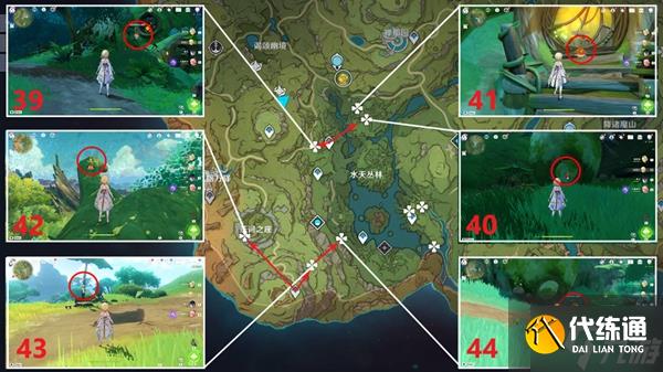 原神64个兰那罗位置汇总 美德的报酬成就攻略