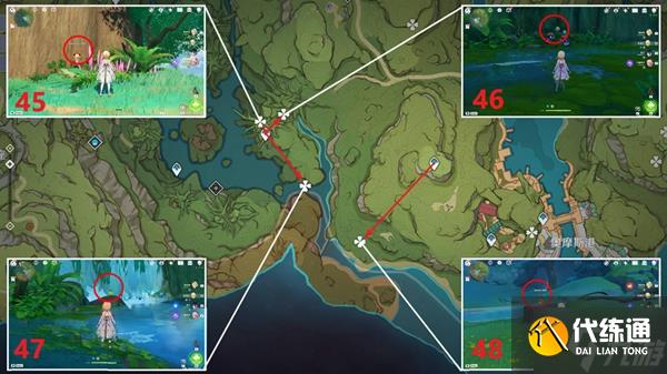 原神64个兰那罗位置汇总 美德的报酬成就攻略