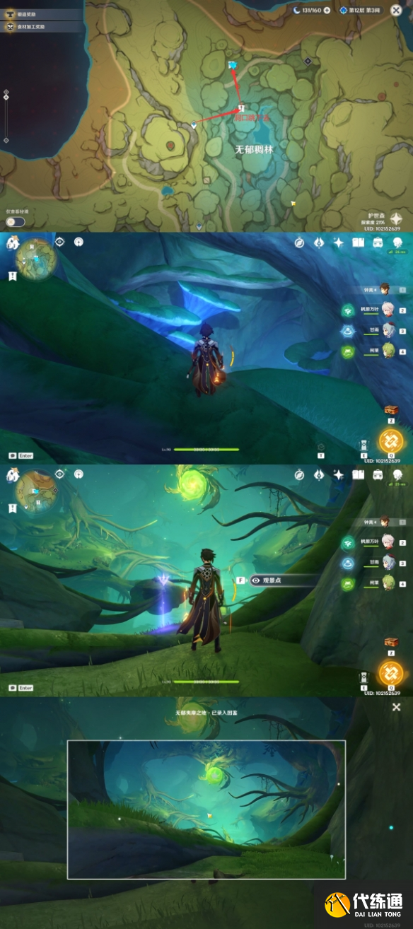 神3.0须弥观景点大全 3.0版本观景点位置分布图[多图]图片12