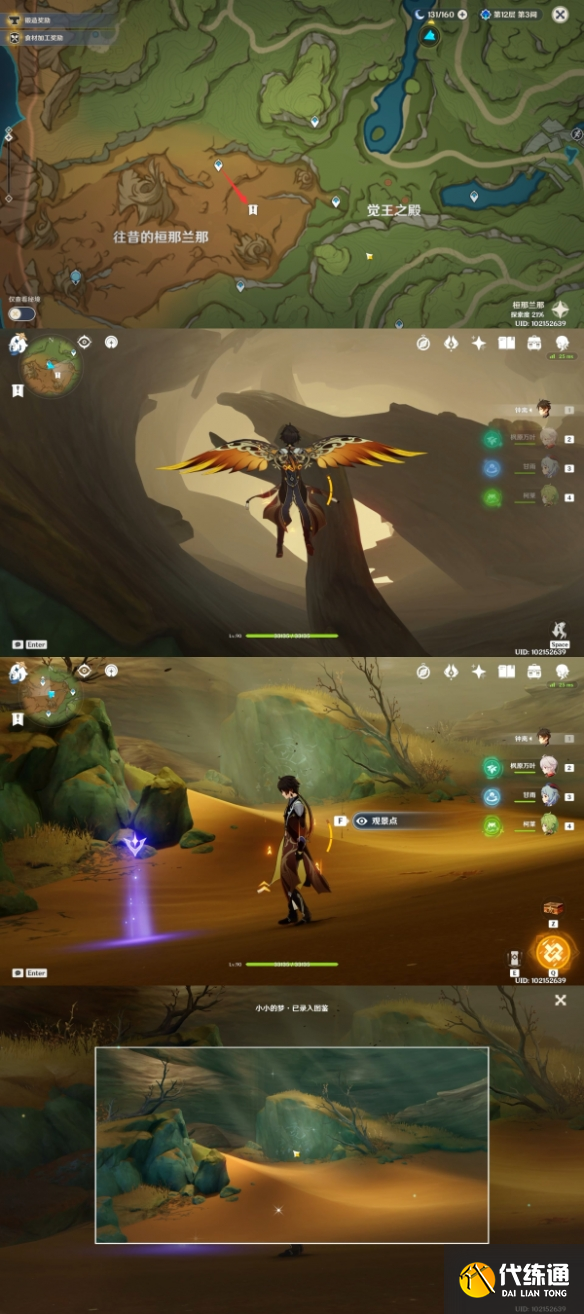 神3.0须弥观景点大全 3.0版本观景点位置分布图[多图]图片16