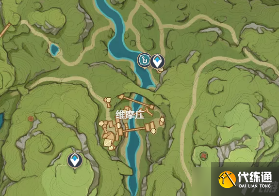 原神3.0须弥钓鱼点位置分享