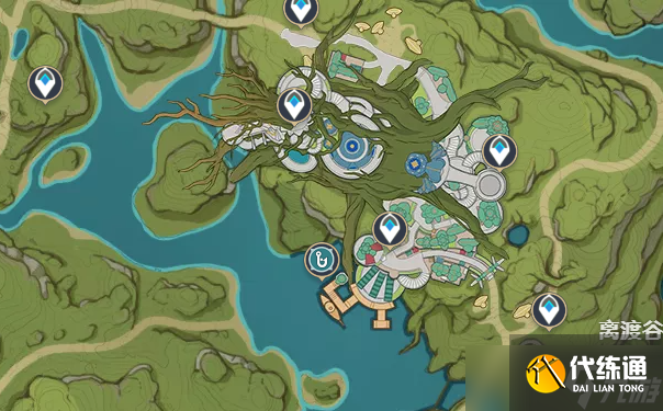 原神3.0须弥钓鱼点位置分享