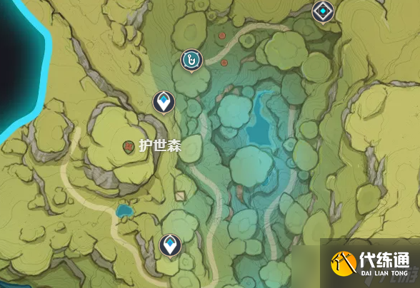 原神3.0须弥钓鱼点位置分享