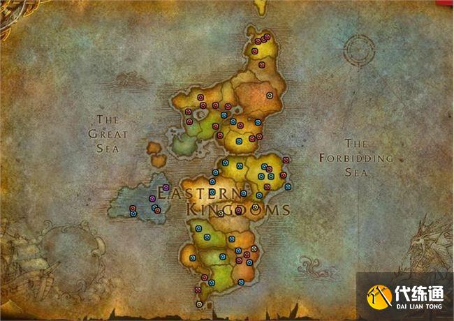 魔兽世界万圣节糖果位置大全 万圣节糖果位置分布图[多图]图片1