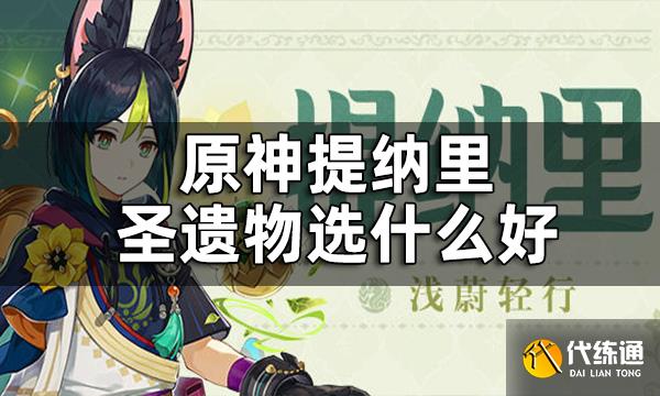 原神提纳里圣遗物选什么好 提纳里圣遗物词条推荐