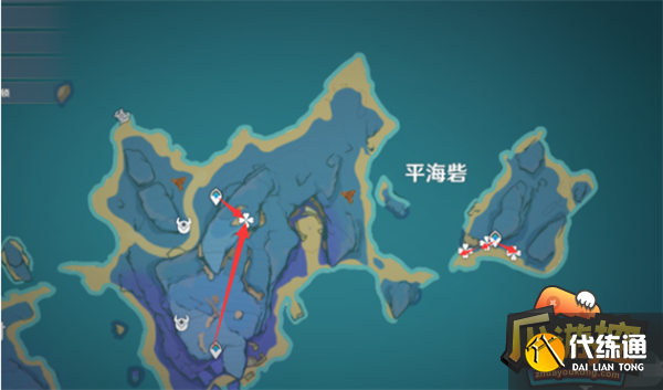 原神天云草实采集路线图大全3.png