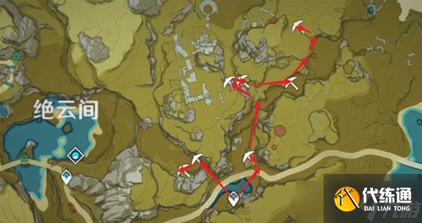 《原神》钟离突破材料石珀采集路线规划