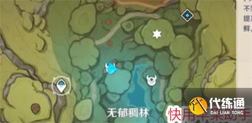 原神无郁稠林地下洞口位置在哪