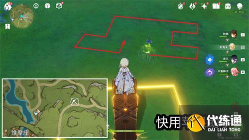 原神水天供书苗圃在哪 位置分布图