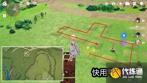 原神水天供书苗圃在哪 位置分布图