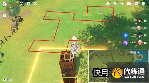 原神水天供书苗圃在哪 位置分布图