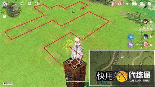 原神水天供书苗圃在哪 位置分布图