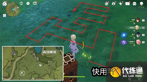 原神水天供书苗圃在哪 位置分布图