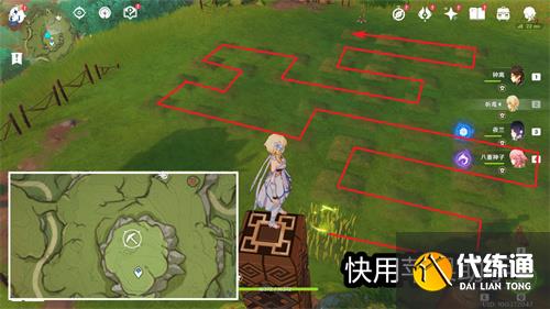 原神水天供书苗圃在哪 位置分布图