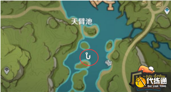 原神3.0须弥钓鱼点位置大全10.png