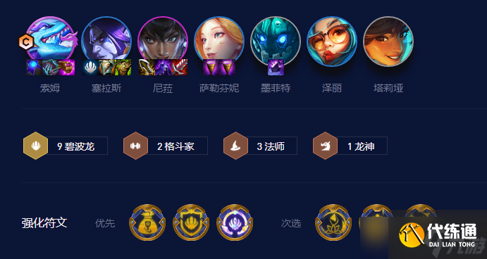 云顶之弈s7.5阵容推荐 云顶之弈s7.5九碧波龙阵容玩法攻略