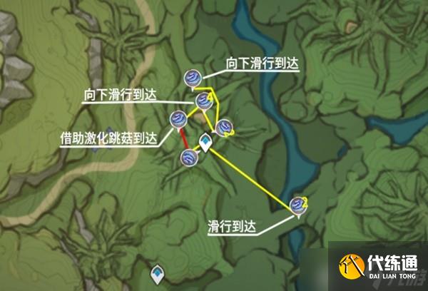 《原神》树王圣体菇采集路线推荐 树王圣体菇哪里买？