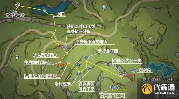 《原神》树王圣体菇采集路线推荐 树王圣体菇哪里买？