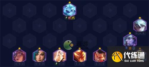 金铲铲之战S7.5重骑神龙阵容分享