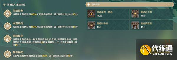 原神片剂深研第一关攻略 片剂深研第一天要怎么过