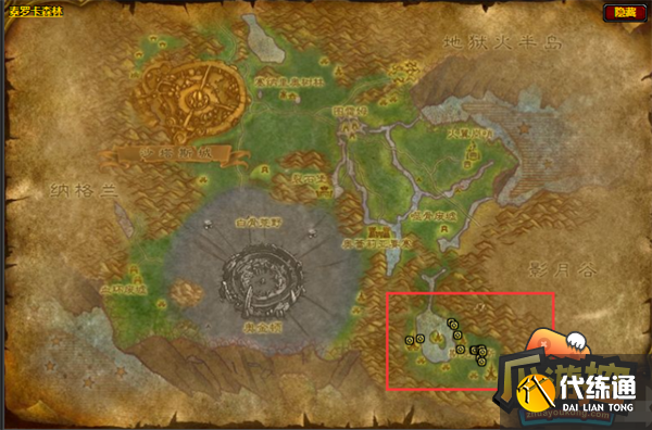 魔兽世界狂暴龙虾钓取位置攻略2.png 魔兽世界狂暴龙虾钓取位置攻略2.png