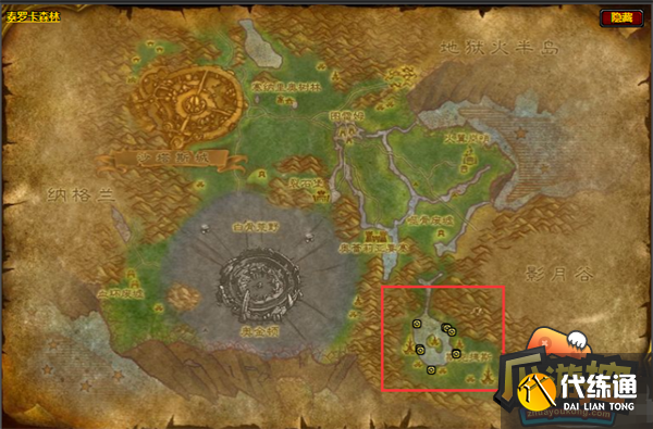 魔兽世界狂暴龙虾钓取位置攻略.png 魔兽世界狂暴龙虾钓取位置攻略.png