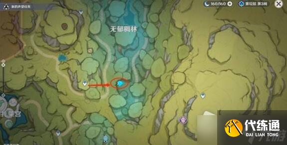 《原神》箭头馈赠的华丽宝箱位置介绍