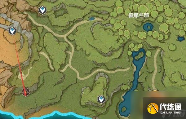 原神遗迹龙兽位置在哪里-遗迹龙兽材料速刷路线图分享