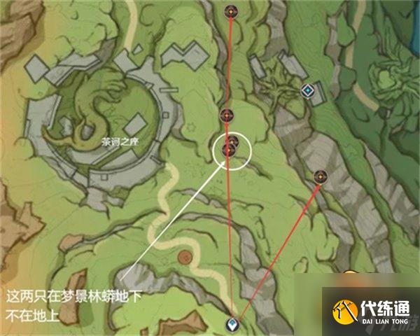 原神遗迹龙兽位置在哪里-遗迹龙兽材料速刷路线图分享