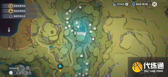 原神柯莱突破材料采集攻略 柯莱突破材料树王圣体菇采集路线图[多图]图片1